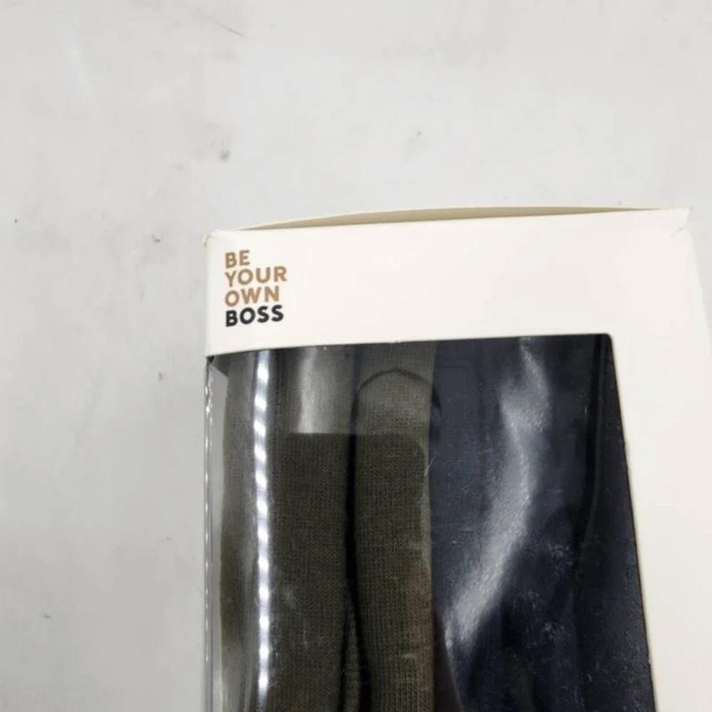 Boss Cotton Crewneck Regular Fit T-Shirt Men's M Multi Short Sleeve - Pack of 3